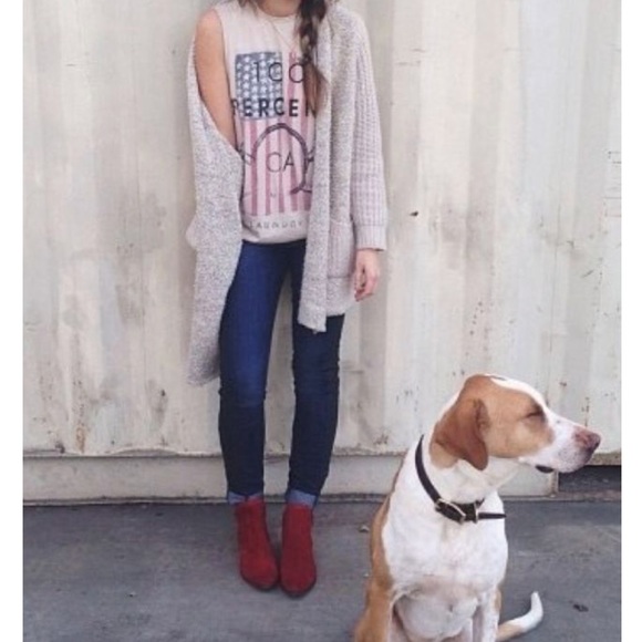 Matisse Red Suede Western “Dandy” Boot - Picture 4 of 4